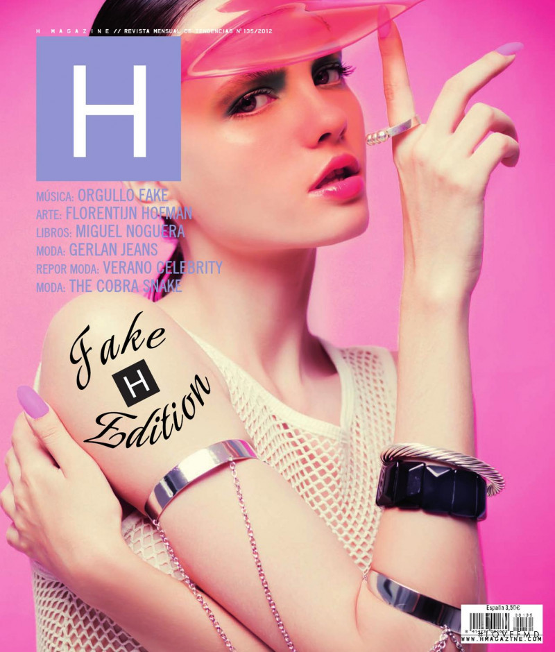 Maria Irisova featured on the H Magazine cover from September 2012