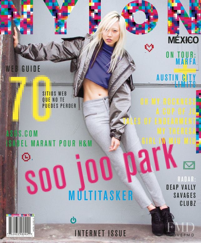 Soo Joo Park featured on the Nylon Mexico cover from November 2013