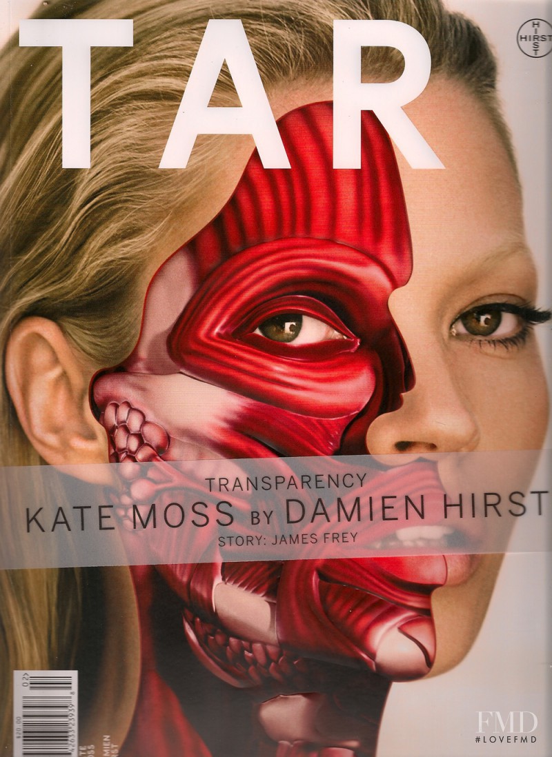 Kate Moss featured on the TAR Magazine cover from May 2009