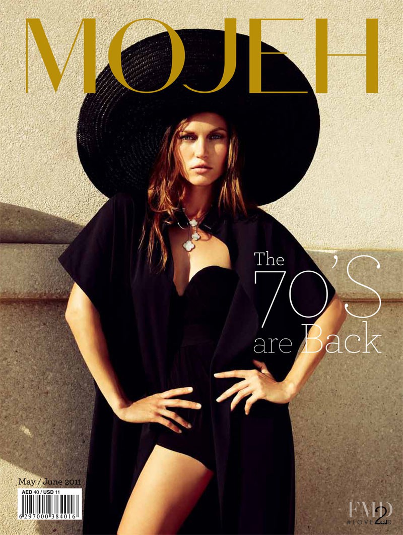 Masha Nagornyuk featured on the MOJEH cover from May 2011