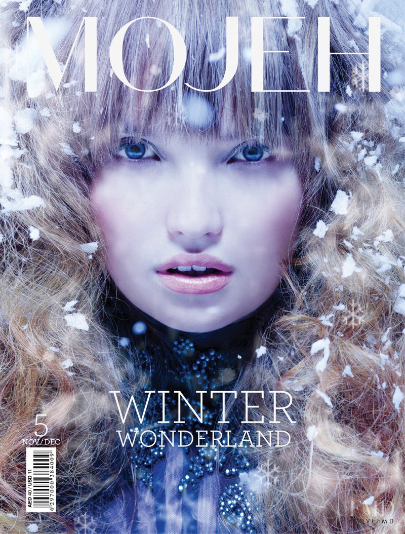 Asia Papkova featured on the MOJEH cover from November 2011