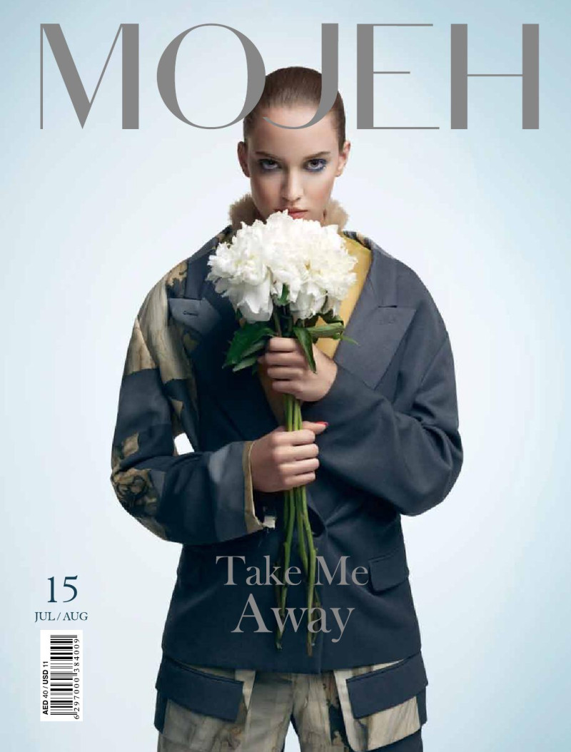 Kate Kukushkina featured on the MOJEH cover from July 2013