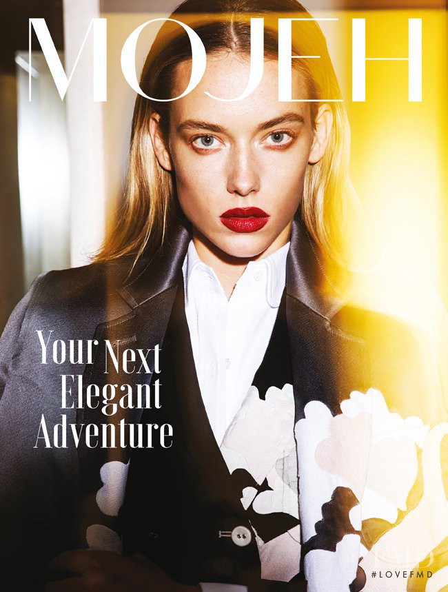 Hannah Ferguson featured on the MOJEH cover from December 2015