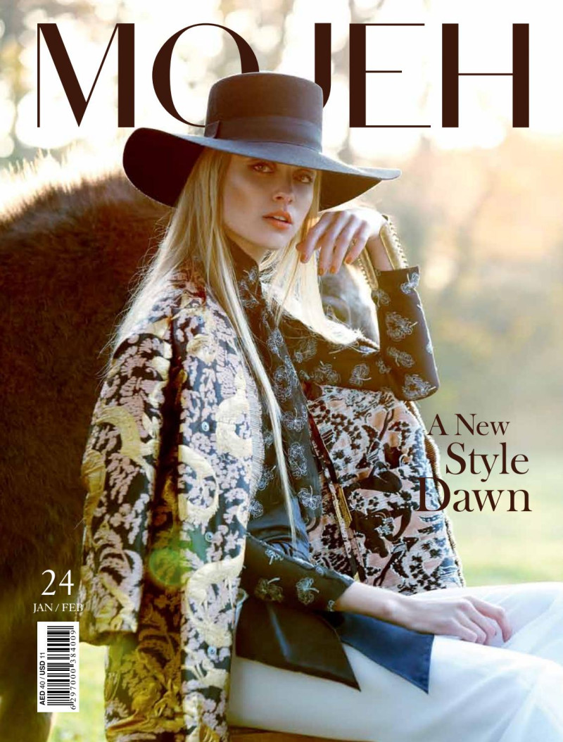 Tessa Bennenbroek featured on the MOJEH cover from January 2015