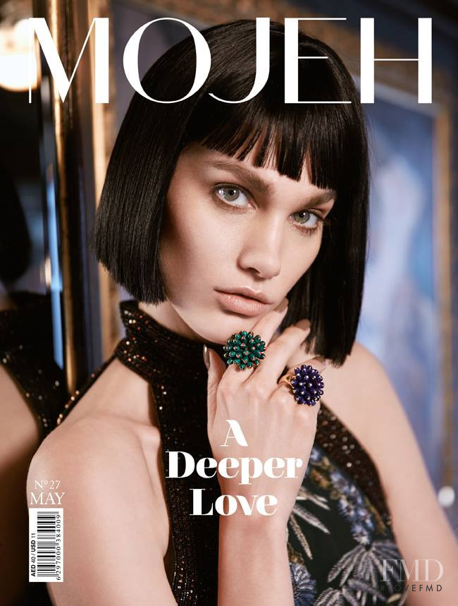 Irina Nikolaeva featured on the MOJEH cover from May 2015