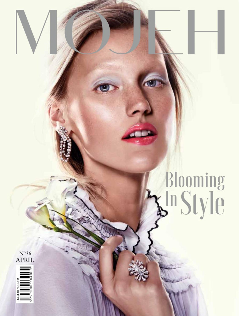 Maja Mayskär featured on the MOJEH cover from April 2016