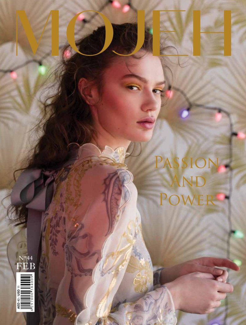 Ekaterina Kutsareva featured on the MOJEH cover from February 2017