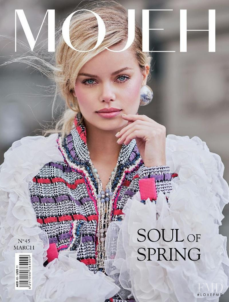 Frida Aasen featured on the MOJEH cover from March 2017