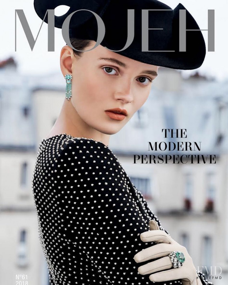 Alicja Tubilewicz featured on the MOJEH cover from October 2018