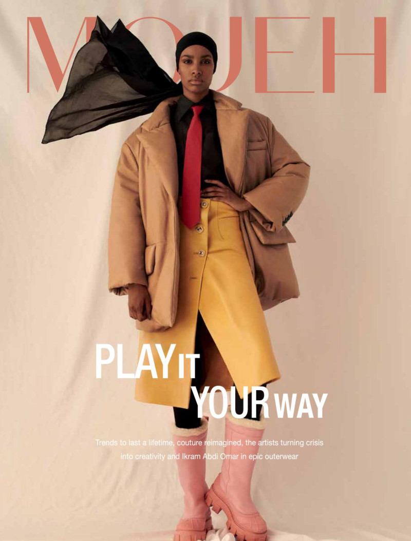 Ikram Abdi Omar featured on the MOJEH cover from September 2020
