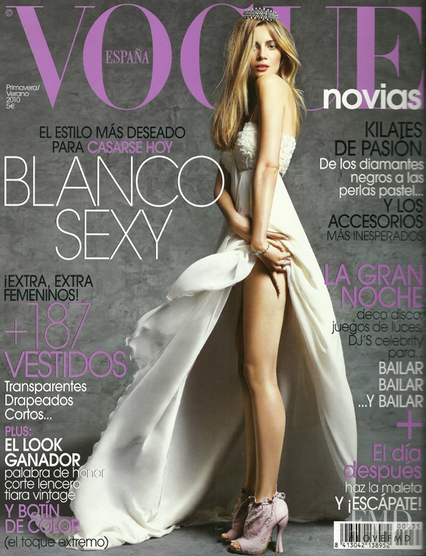  featured on the Vogue Novias Spain cover from March 2010