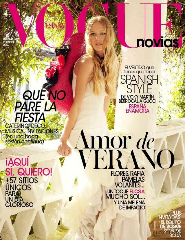  featured on the Vogue Novias Spain cover from March 2013
