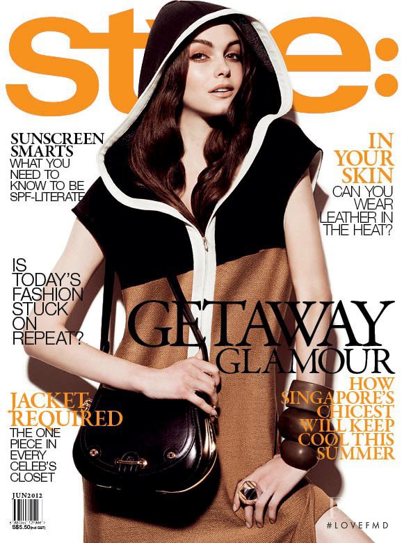 Blake Myers featured on the Style: Singapore cover from June 2012