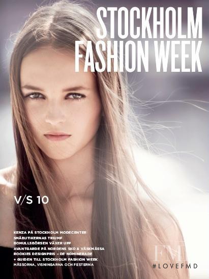  featured on the SFW - Stockholm Fashion Week cover from March 2010