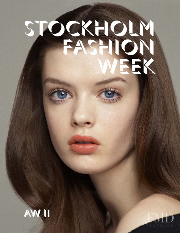  featured on the SFW - Stockholm Fashion Week cover from September 2011
