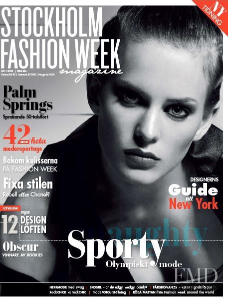  featured on the SFW - Stockholm Fashion Week cover from February 2012