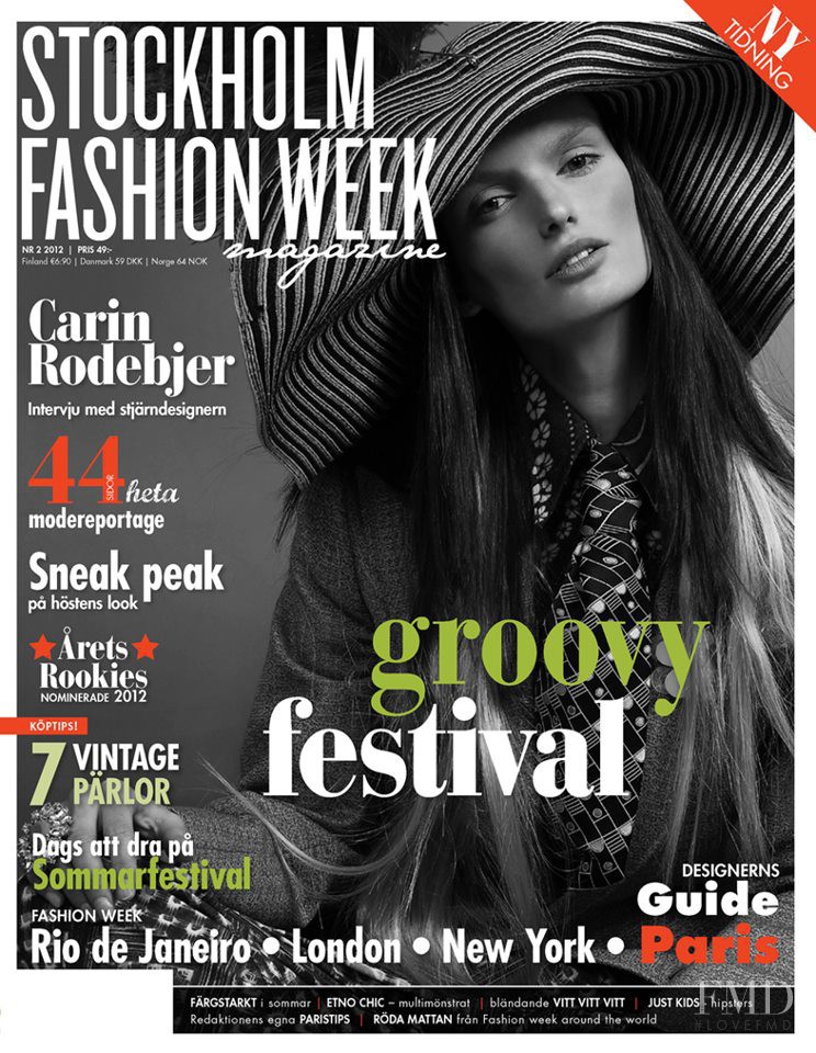  featured on the SFW - Stockholm Fashion Week cover from June 2012