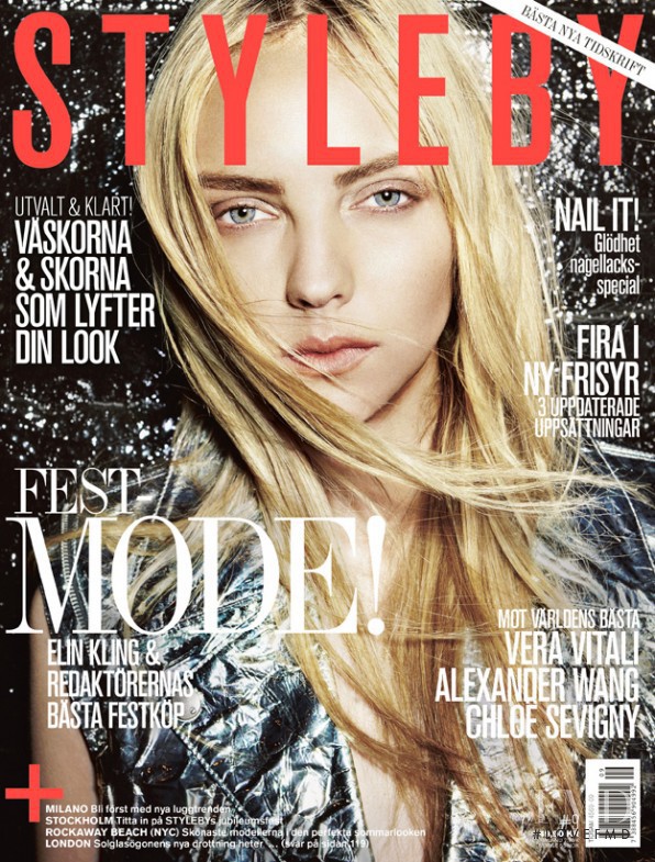 Heather Marks featured on the Styleby cover from June 2012