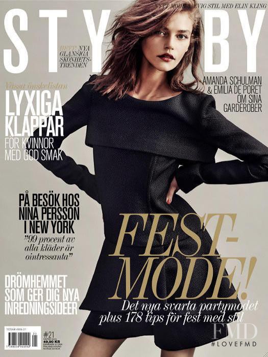 Daria Pleggenkuhle featured on the Styleby cover from December 2013
