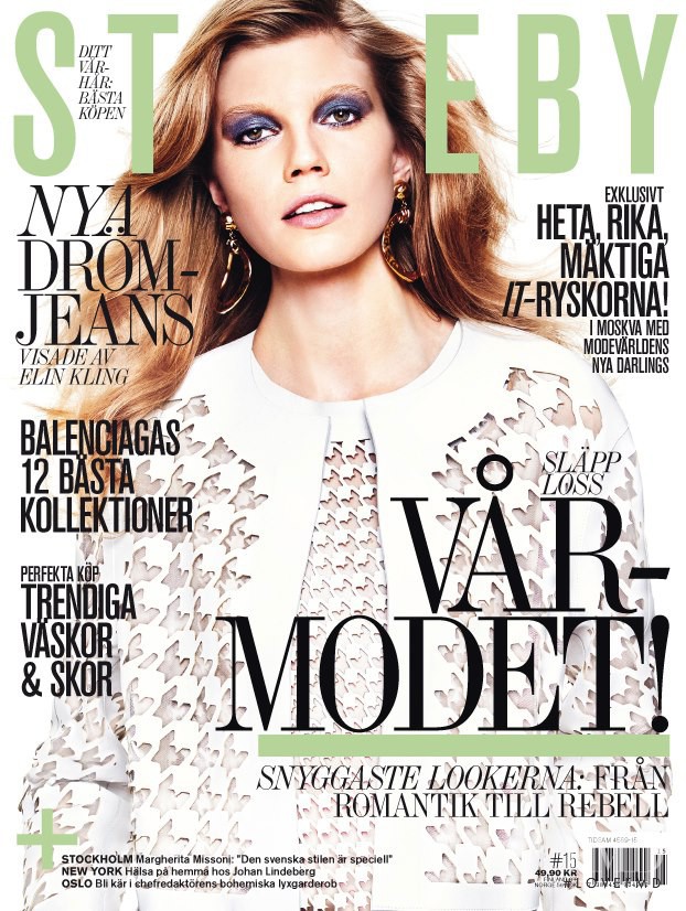 Saara Sihvonen featured on the Styleby cover from February 2013