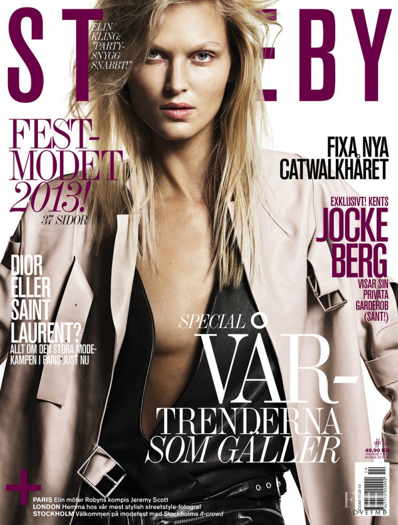 Charlotte Hoyer featured on the Styleby cover from January 2013