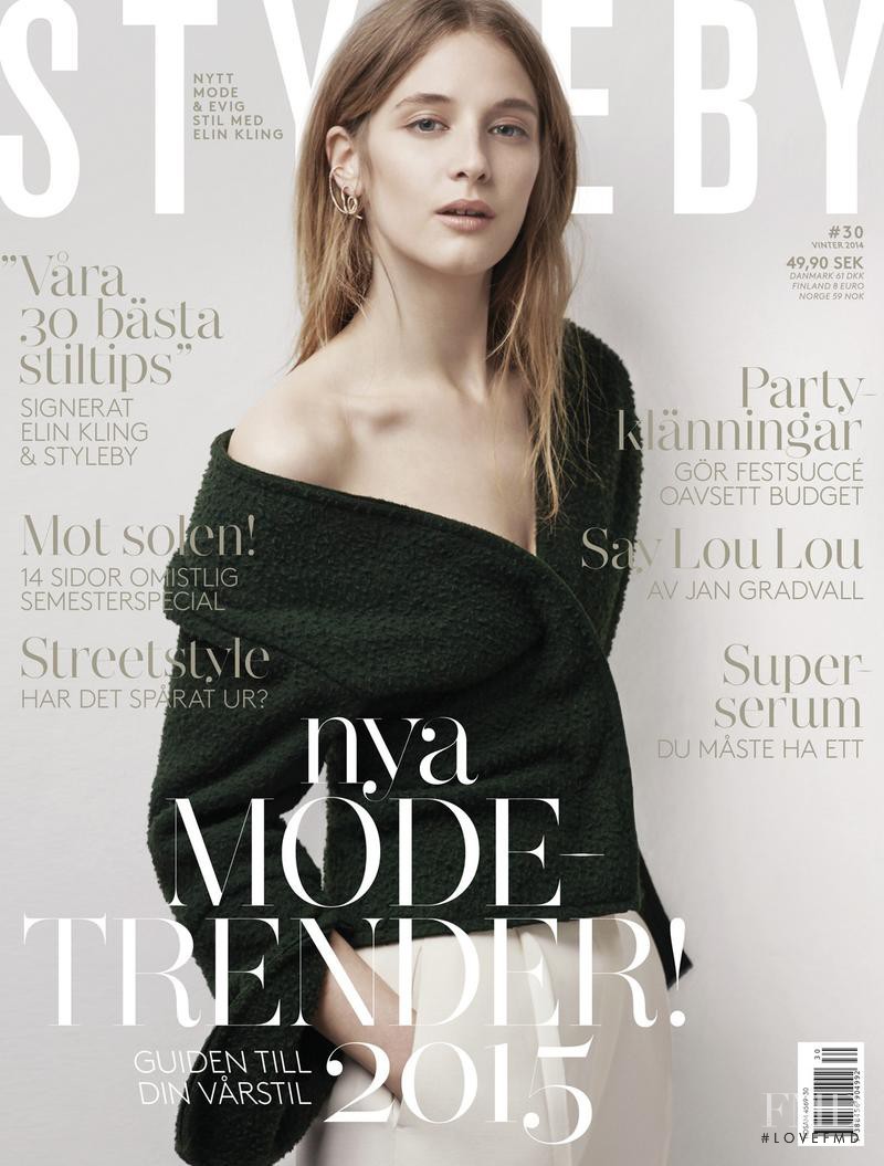 Melina Gesto featured on the Styleby cover from December 2014