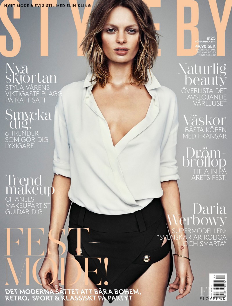 Stef van der Laan featured on the Styleby cover from May 2014