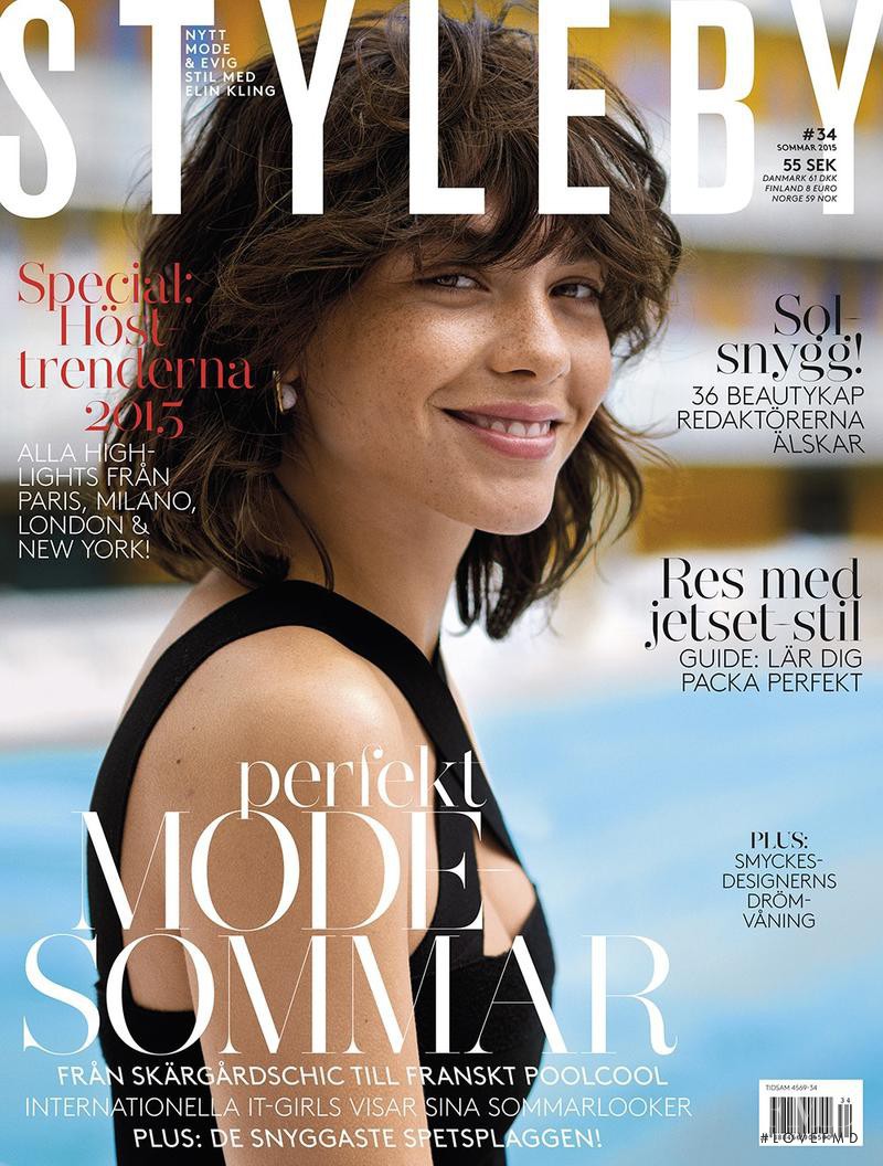 Steffy Argelich featured on the Styleby cover from June 2015