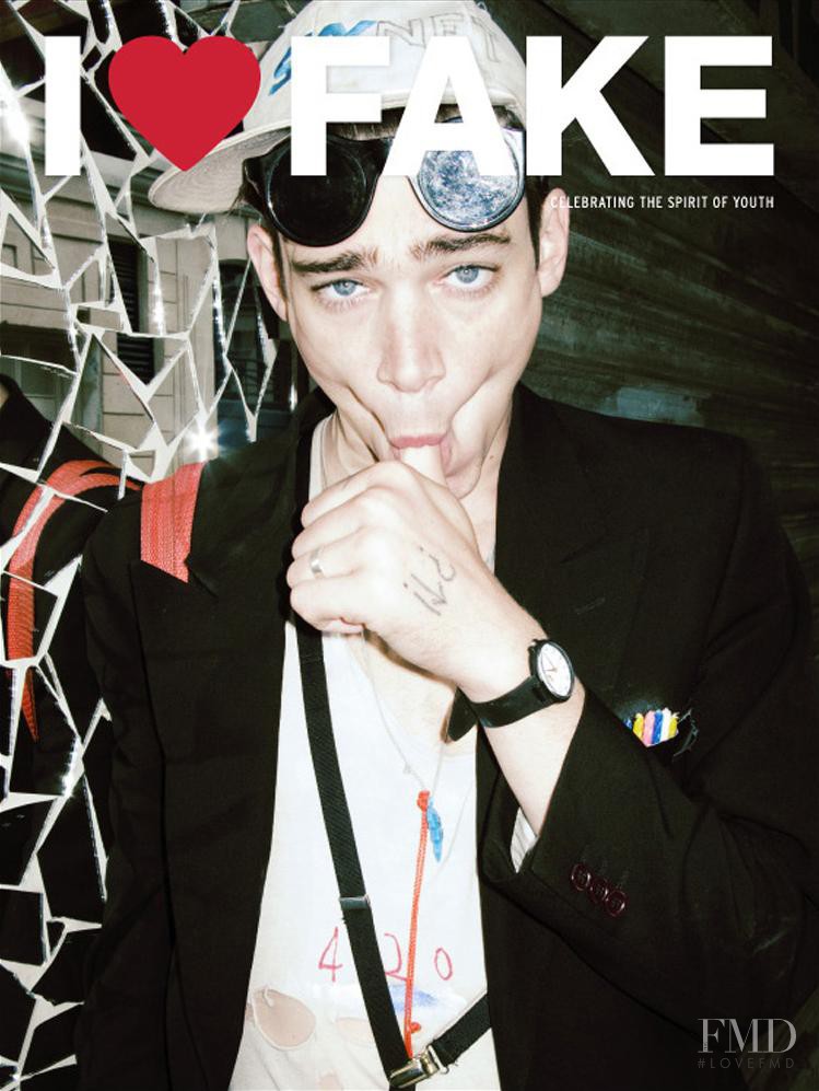Cole Mohr featured on the I Love Fake cover from December 2012