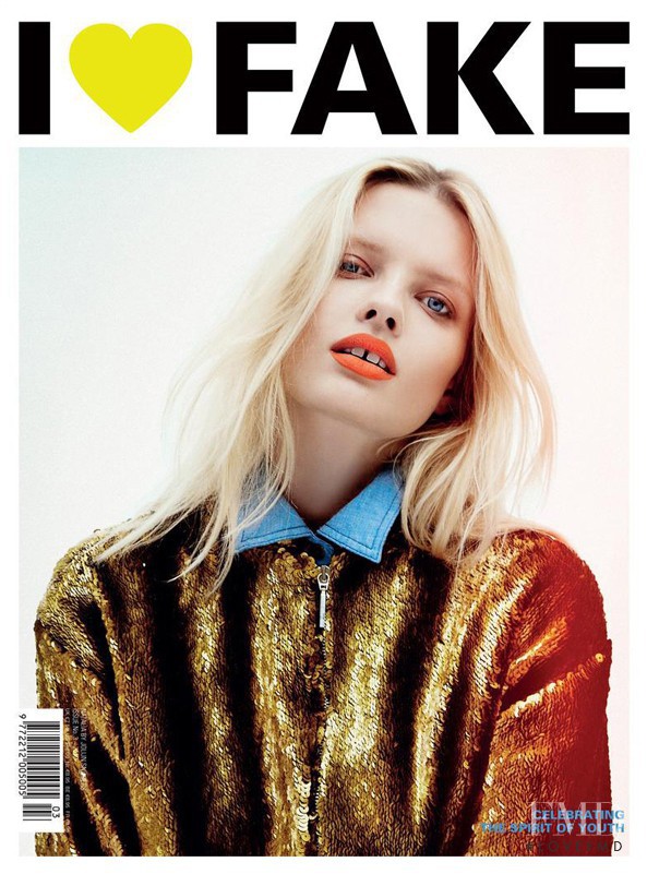 Natalia Siodmiak featured on the I Love Fake cover from September 2012