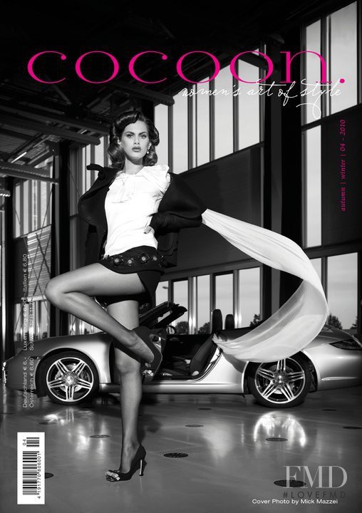 Karine Graff featured on the Cocoon Magazine cover from October 2010