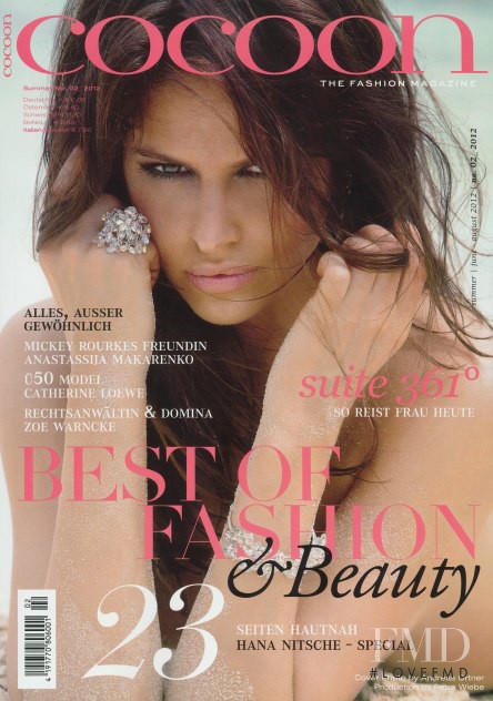 Hana Nitsche featured on the Cocoon Magazine cover from June 2012