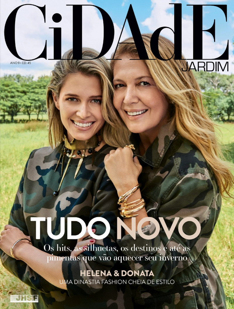 Helena Bordon, Donata Meirelles featured on the Cidade Jardim cover from May 2017