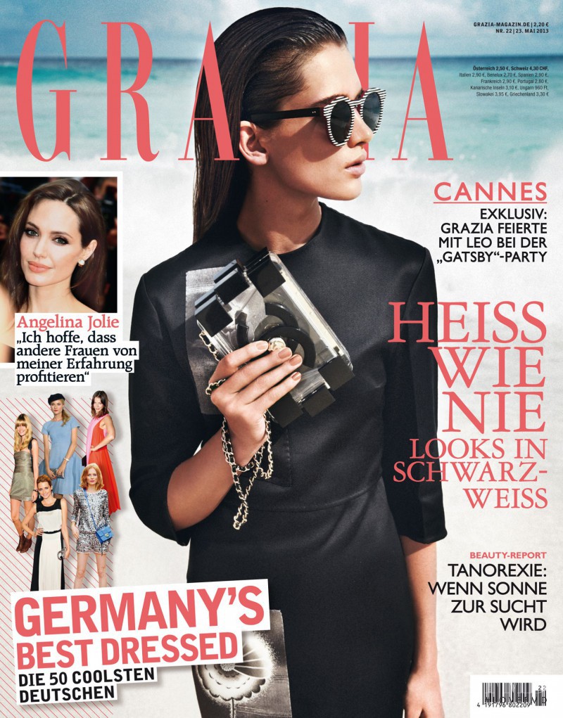  featured on the Grazia Germany cover from May 2013