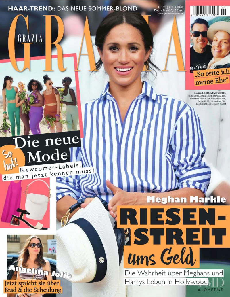  featured on the Grazia Germany cover from July 2020