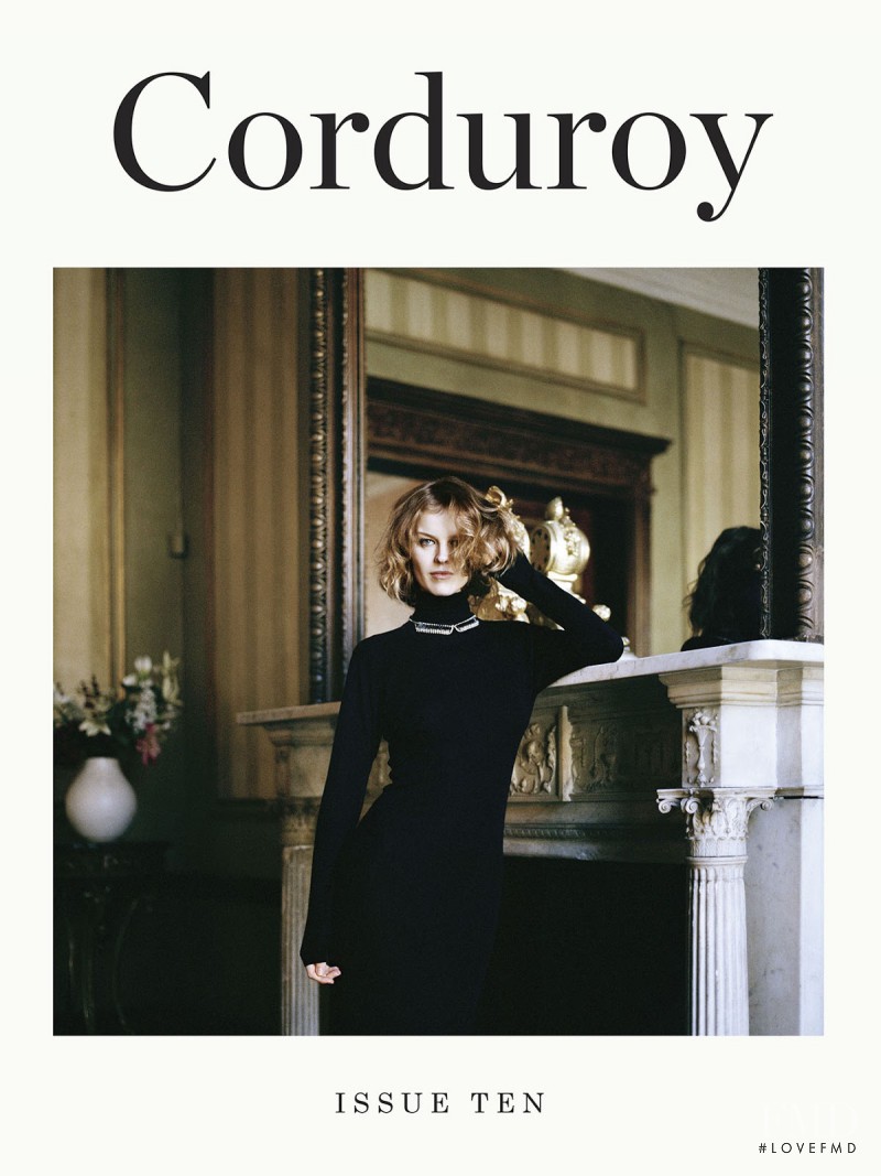 Eva Herzigova featured on the Corduroy cover from December 2012