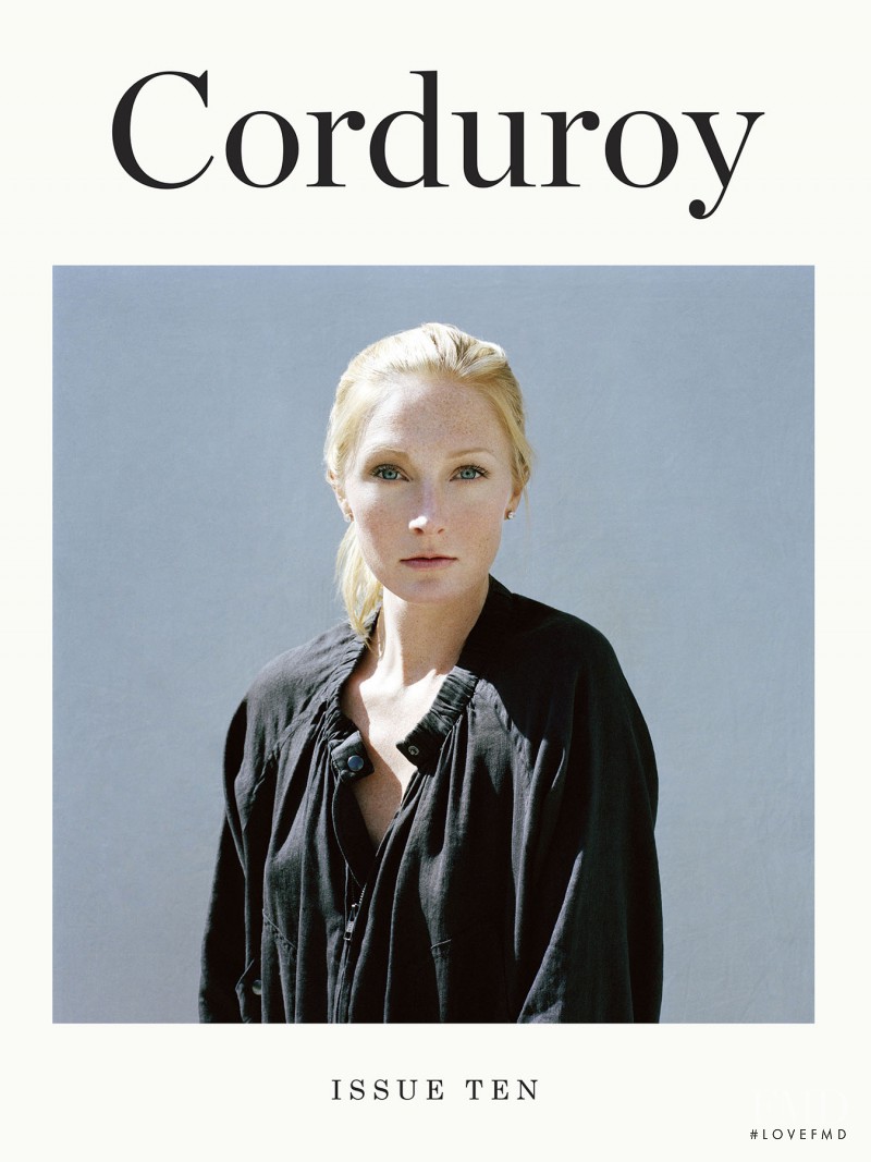 Maggie Rizer featured on the Corduroy cover from December 2012