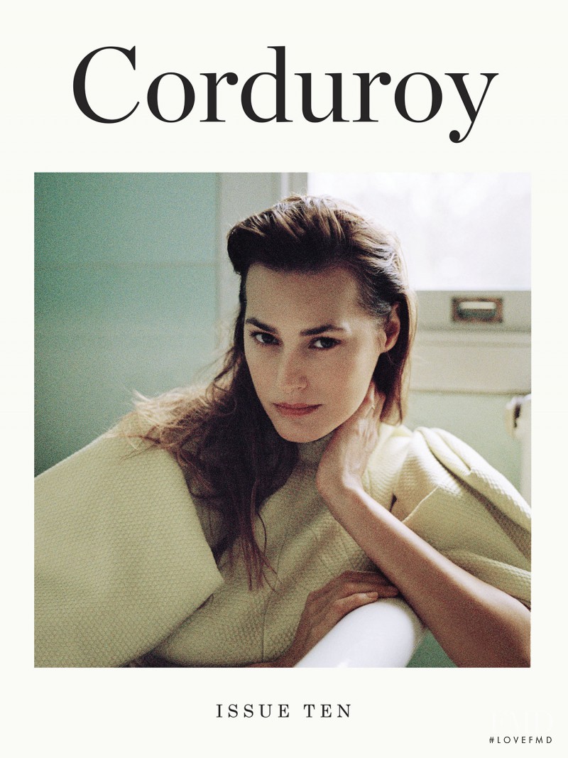 Yasmin Le Bon featured on the Corduroy cover from December 2012