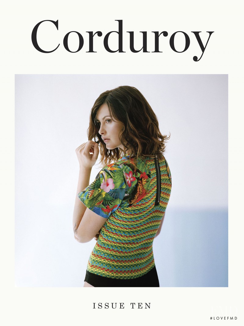 Trish Goff featured on the Corduroy cover from December 2012