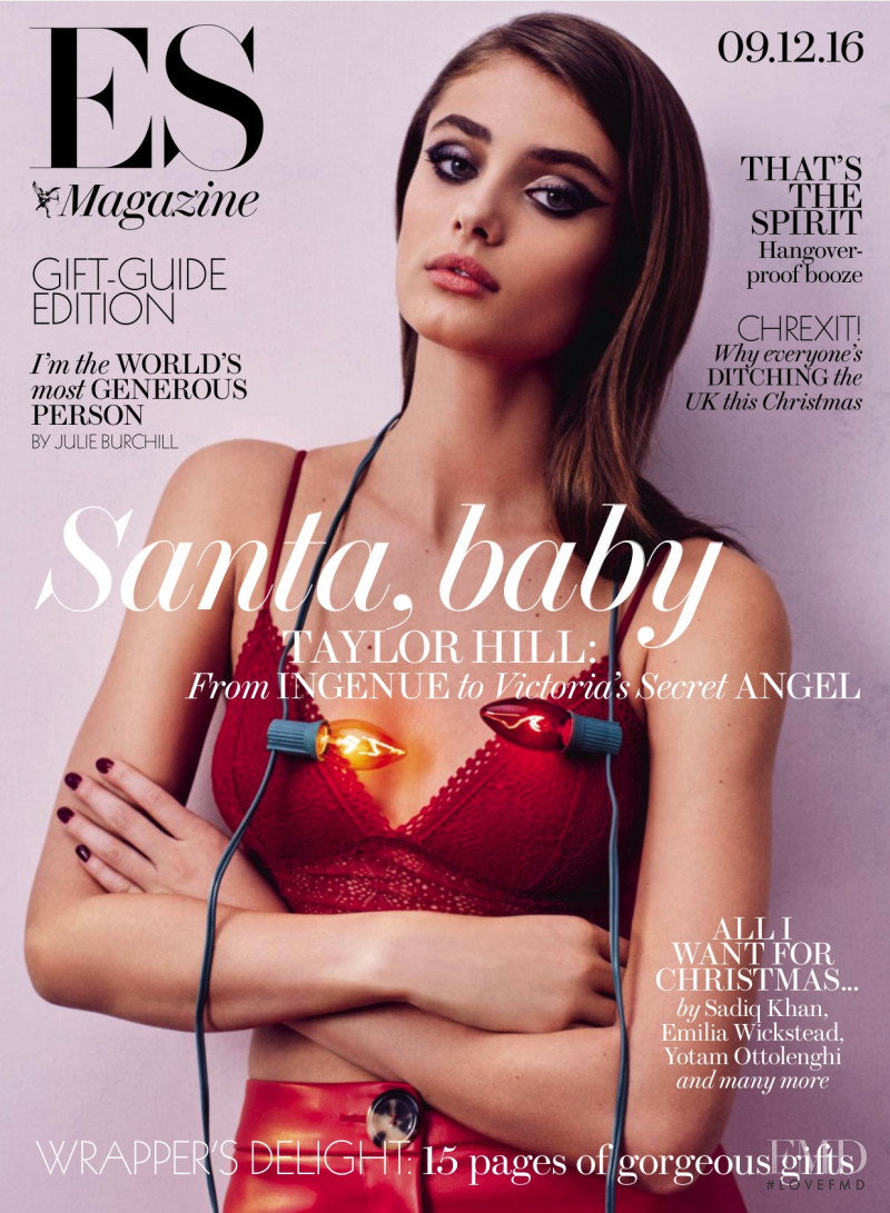 Taylor Hill featured on the ES Magazine cover from December 2016
