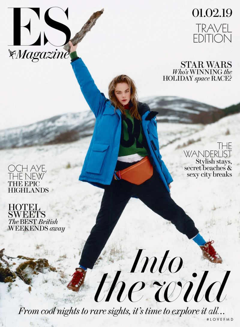  featured on the ES Magazine cover from February 2019
