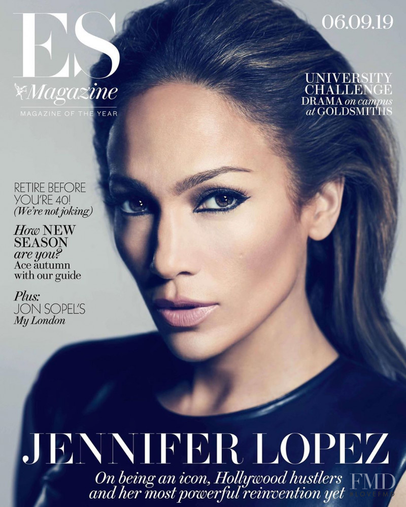 Jennifer Lopez featured on the ES Magazine cover from September 2019