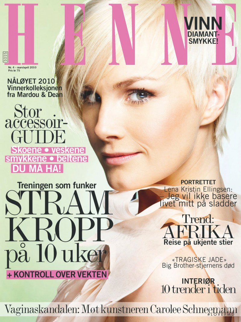  featured on the Henne cover from March 2010