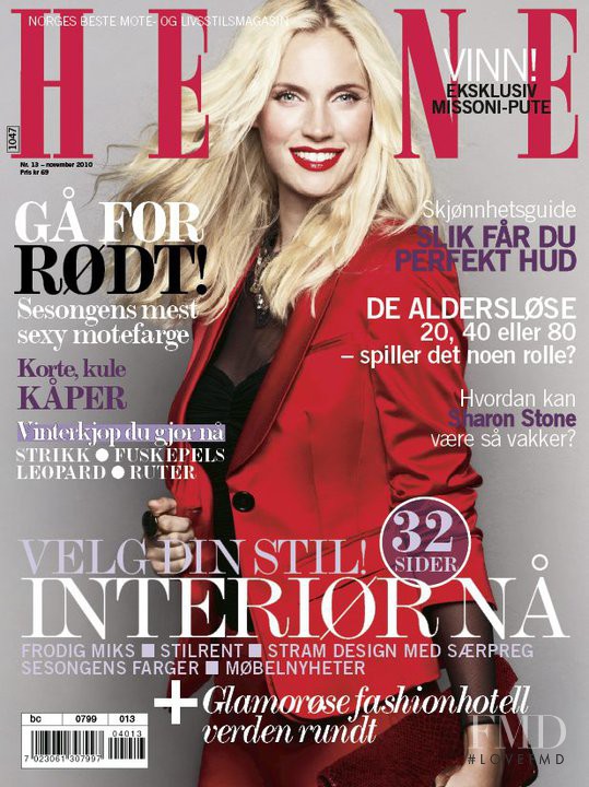  featured on the Henne cover from November 2010