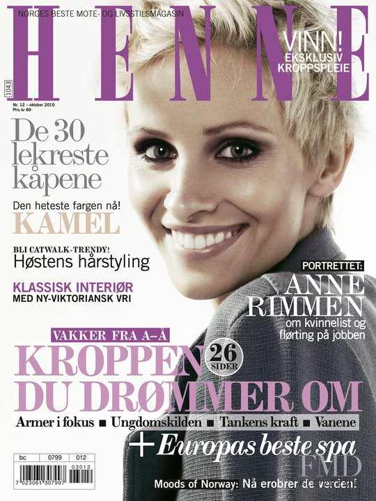  featured on the Henne cover from October 2010