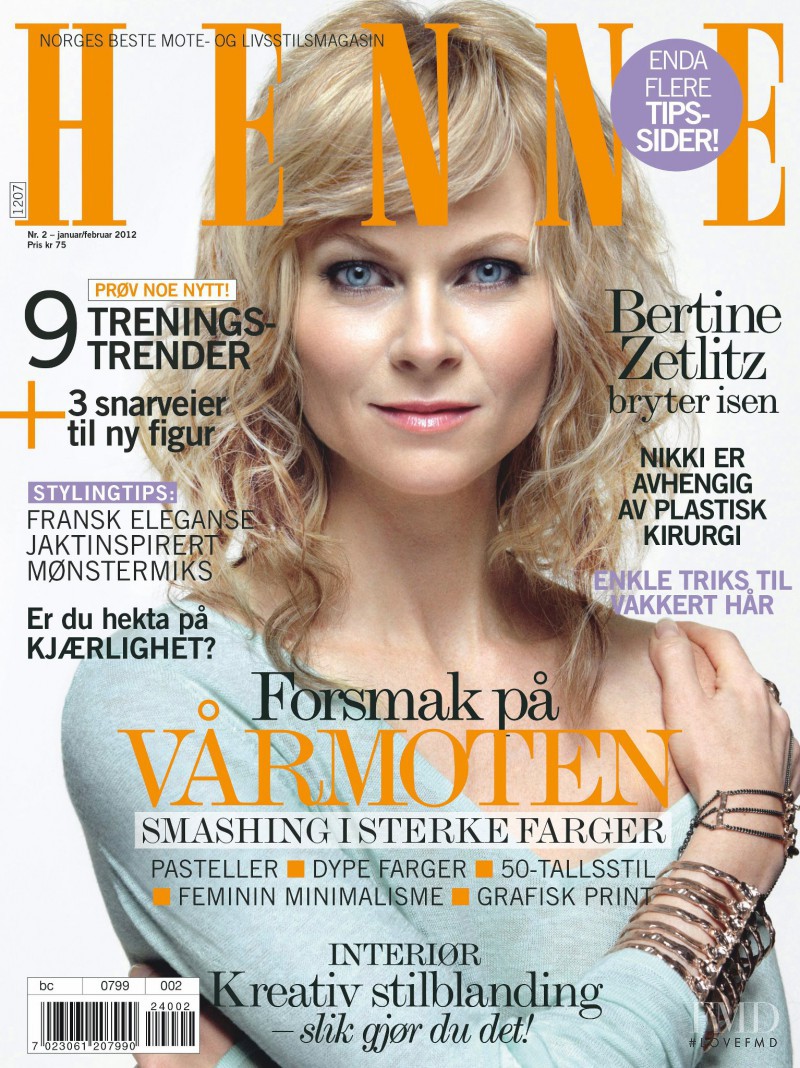  featured on the Henne cover from January 2012