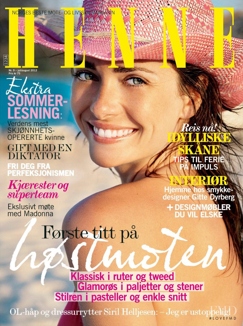Ingrid Macé featured on the Henne cover from July 2012