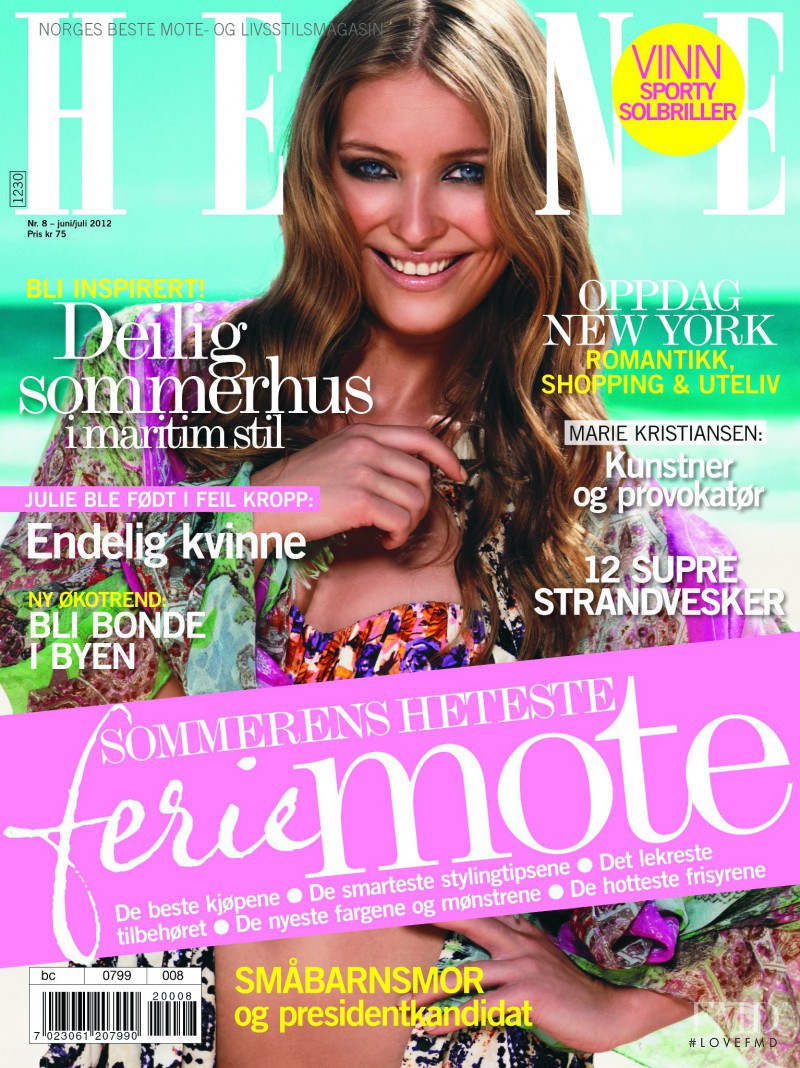 Sabina Kwasek featured on the Henne cover from June 2012