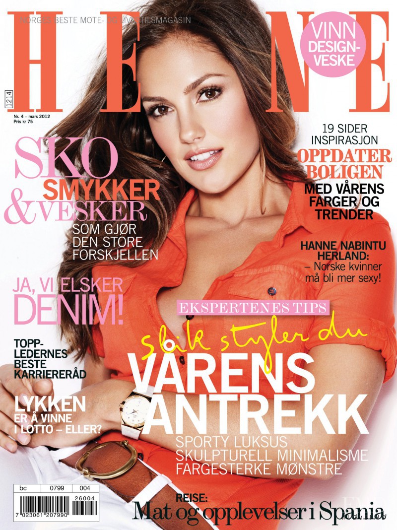 Minka Kelly featured on the Henne cover from March 2012