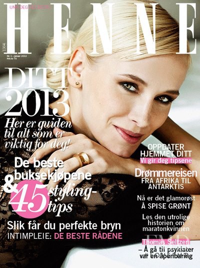 Lisa Loch featured on the Henne cover from January 2013